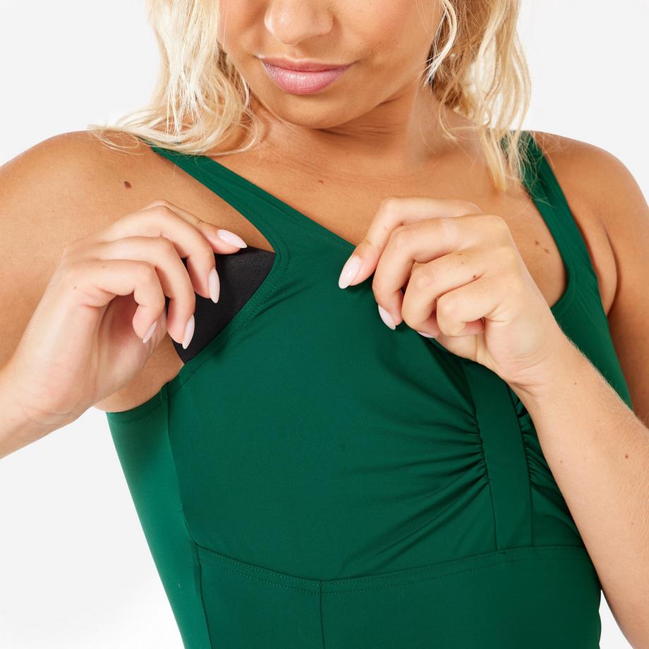 DECATHLON Costume da bagno sintetico a U  