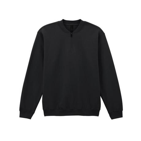 Gildan Softstyle Sweatshirt mit kurzem Reißverschluss  