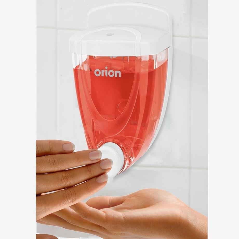 Orion  Distributeur mural pour savon liquide et détergent 
