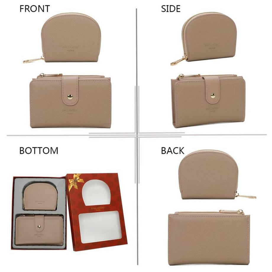 Gallantry Geldbörse und Kartenetui Geschenkset  