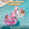 Activity-board  Aufblasbare Einhorn & Flamingo Pool Schwimmer mit Glitzer 35,5" (2 Sets) 