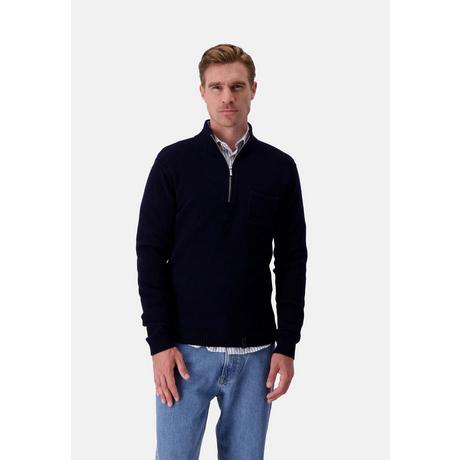 Colours & Sons  Pullover Mock-Zip 