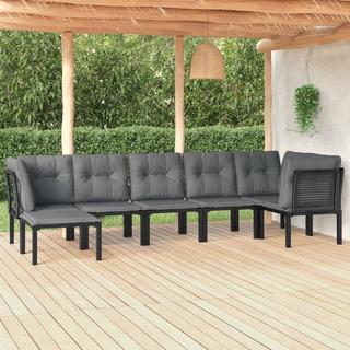 VidaXL Garten lounge set stahl  