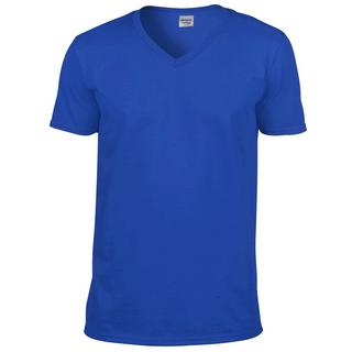Gildan Soft Style V-Ausschnitt Kurzarm T-Shirt  