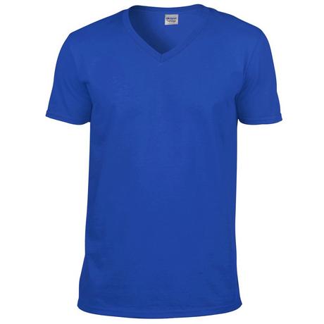 Gildan Soft Style V-Ausschnitt Kurzarm T-Shirt  