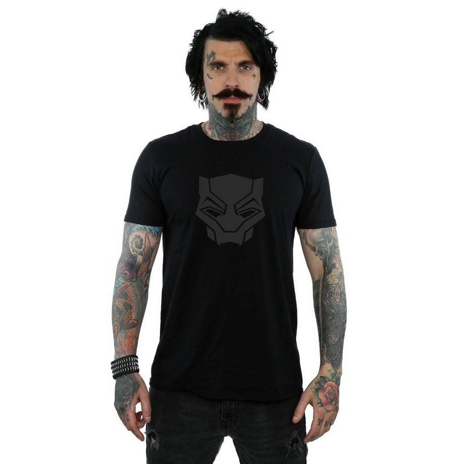 MARVEL Black On Black T-Shirt  