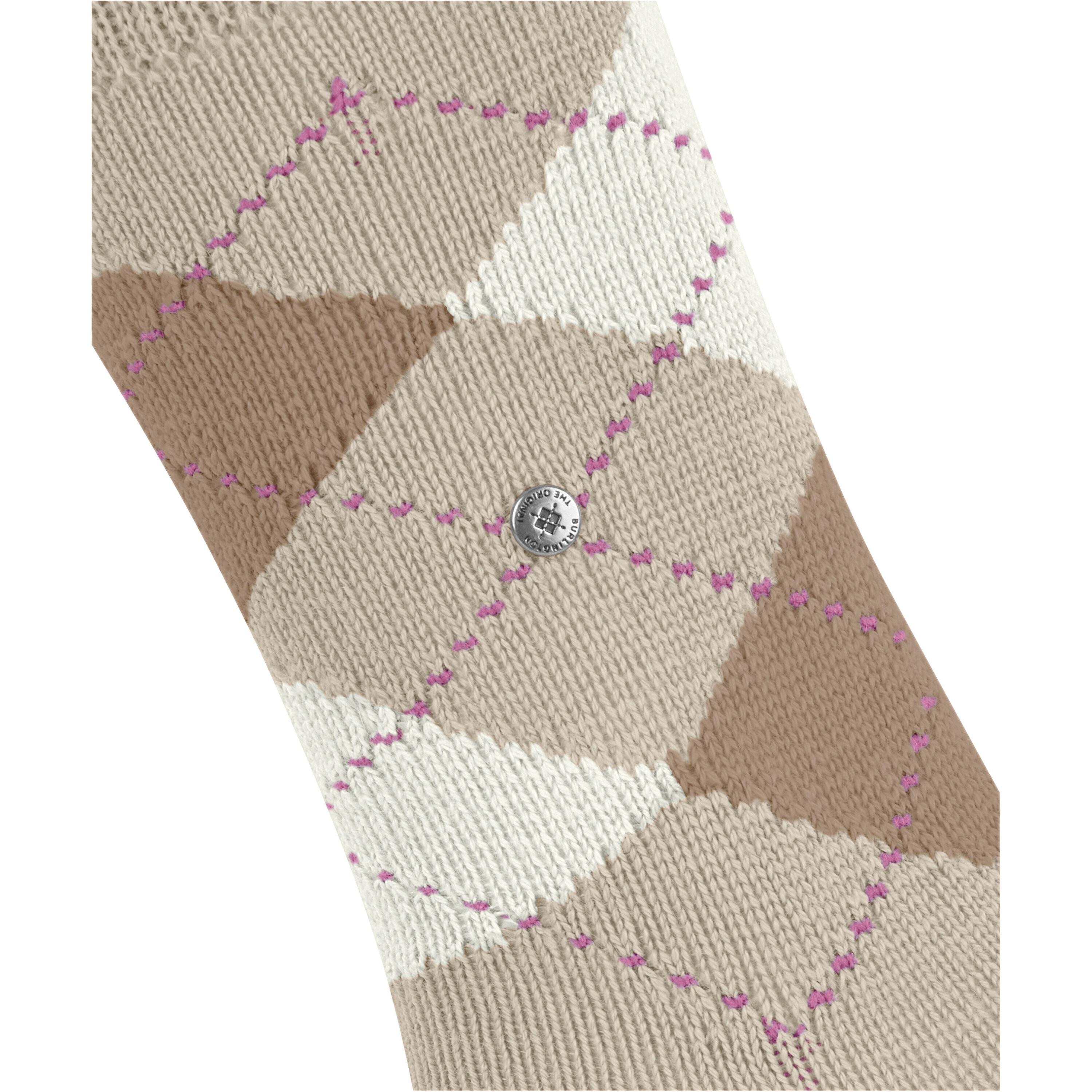 Burlington Whitby Rautenmuster Socken  