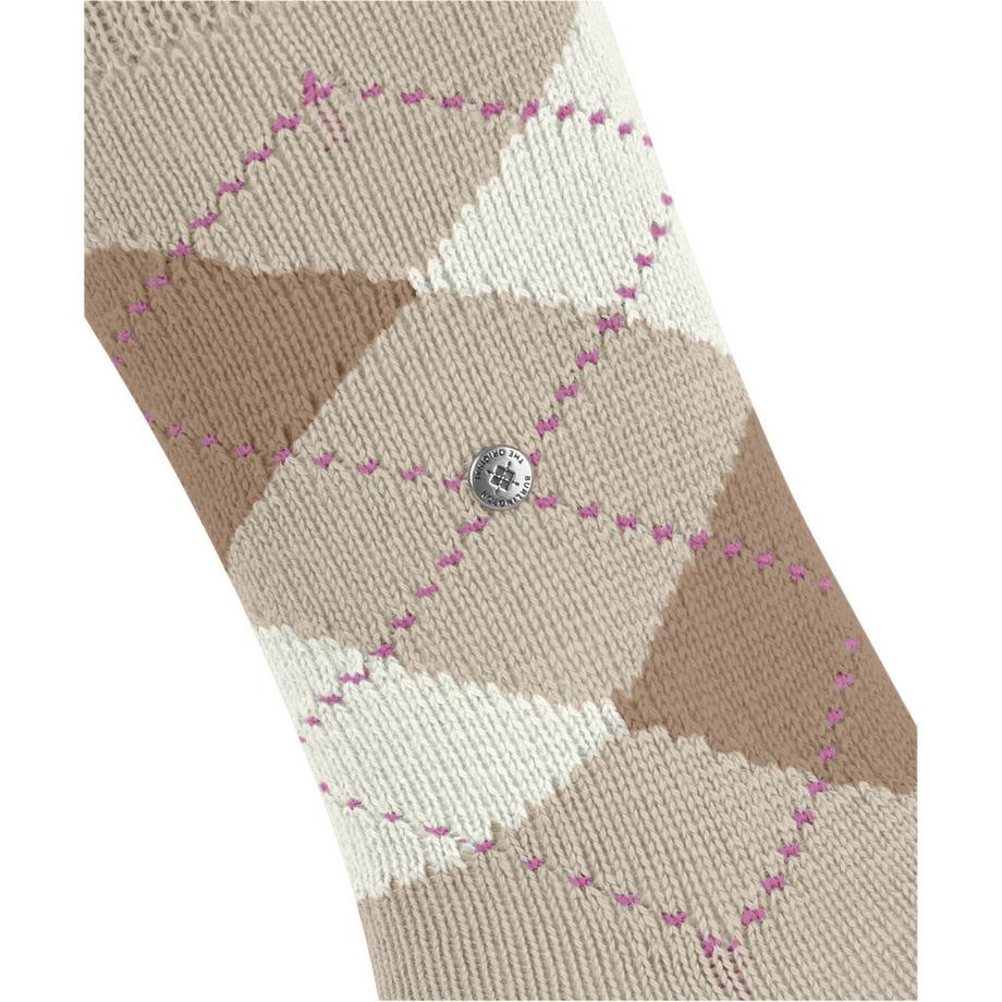 Burlington Whitby Rautenmuster Socken  