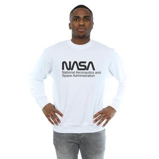Nasa Logo Rundhals-Sweatshirt  
