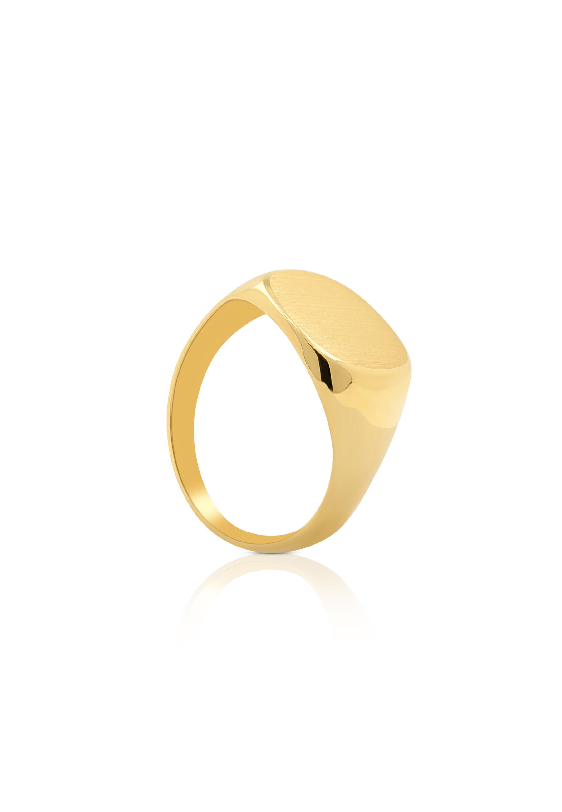 MUAU Schmuck  Bague en or jaune 750 