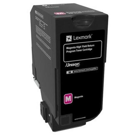 Lexmark  84C2HM0 cartuccia toner 1 pz Originale Magenta 