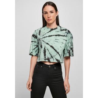 URBAN CLASSICS  t-shirt grandes tailles oversized cropped tie dye 