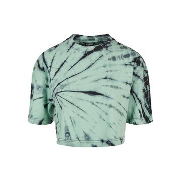 t-shirt grandes tailles oversized cropped tie dye