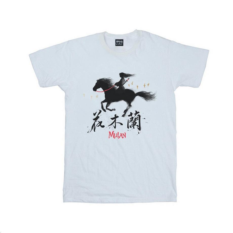 Disney Mulan Cavalcata T-Shirt Stampata  