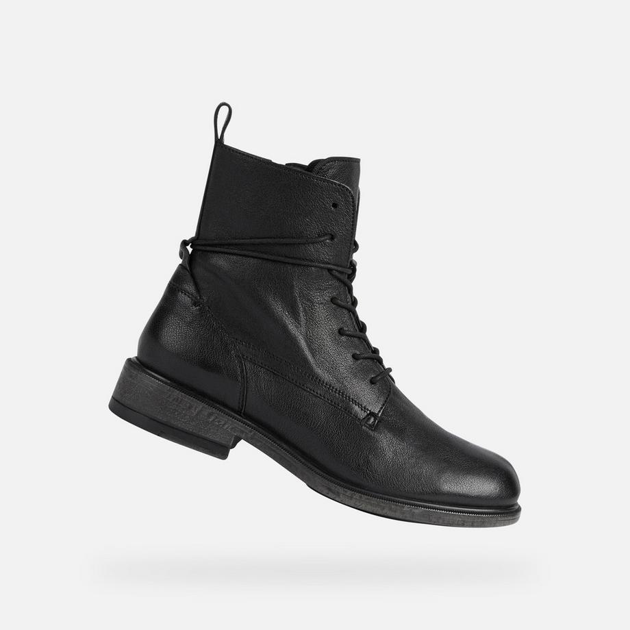 GEOX Catria Bottines en Cuir  