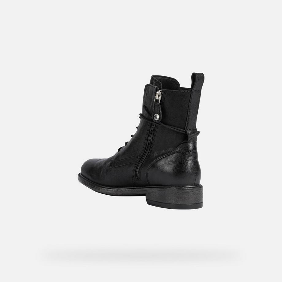 GEOX Catria Bottines en Cuir  