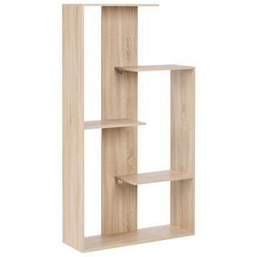 Bücherregal mit 3 Ebenen Skandinavisch KAHNTAH