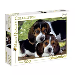 Puzzle Hundekuscheln (500Teile)
