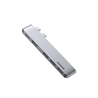 UGREEN  60559 station d'accueil USB 3.2 Gen 1 (3.1 Gen 1) Type-C Argent 