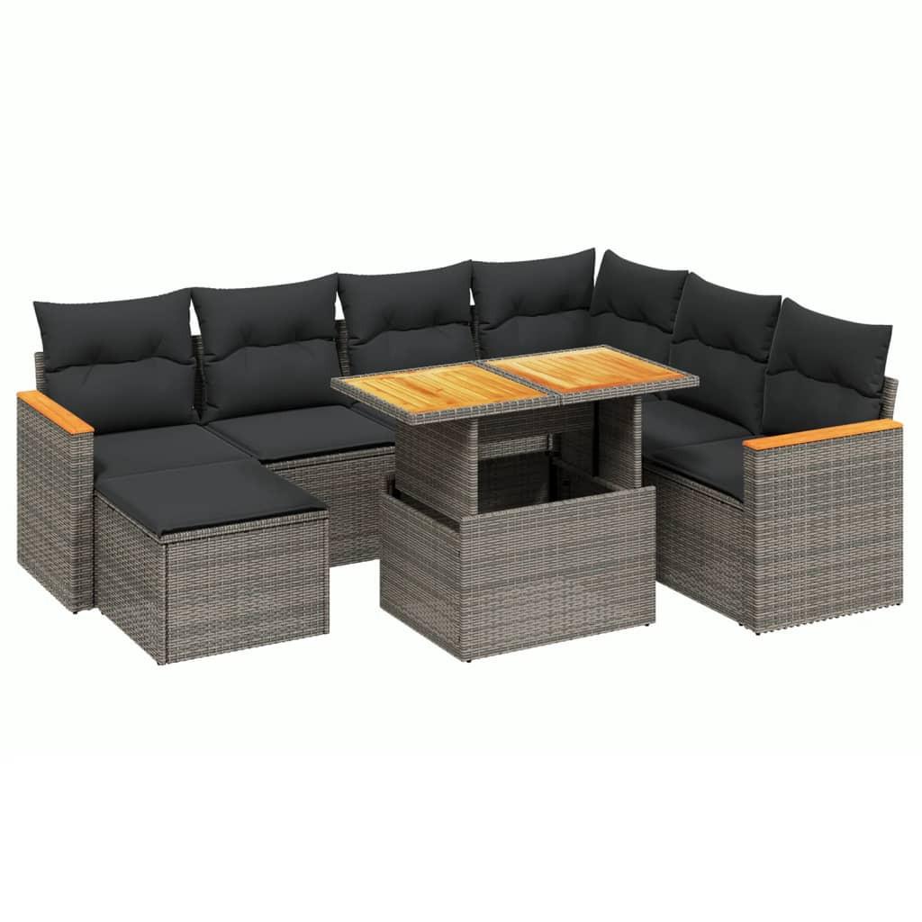 VidaXL Garten sofagarnitur poly-rattan  