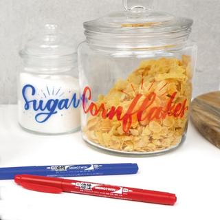 Tombow Tombow MONO evidenziatore 3 pz Nero, Blu, Rosso  