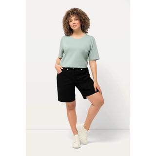 Ulla Popken  Bermuda style cargo 4 poches, taille confortable 