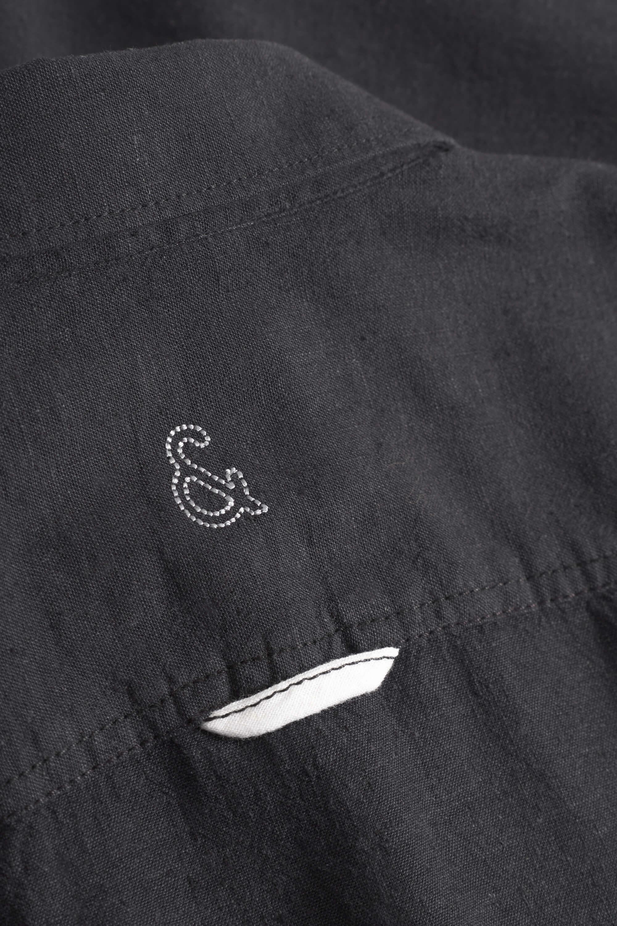 Colours & Sons Camicia a maniche lunghe in misto lino Kent  