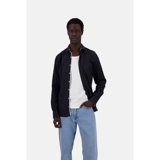 Colours & Sons Camicia a maniche lunghe in misto lino Kent  