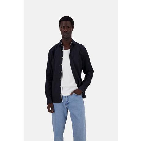 Colours & Sons Camicia a maniche lunghe in misto lino Kent  