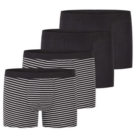 Schiesser  4er Pack Teens Boys 95/5 Organic Cotton - Retro-Short / Pant 