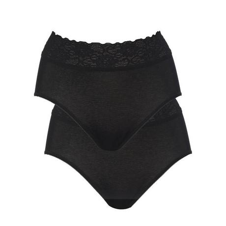 CALIDA Lycraspitze Midislip 2er-Pack  