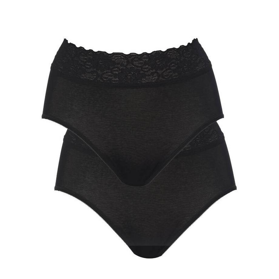 Dentelle en lycra Midislip