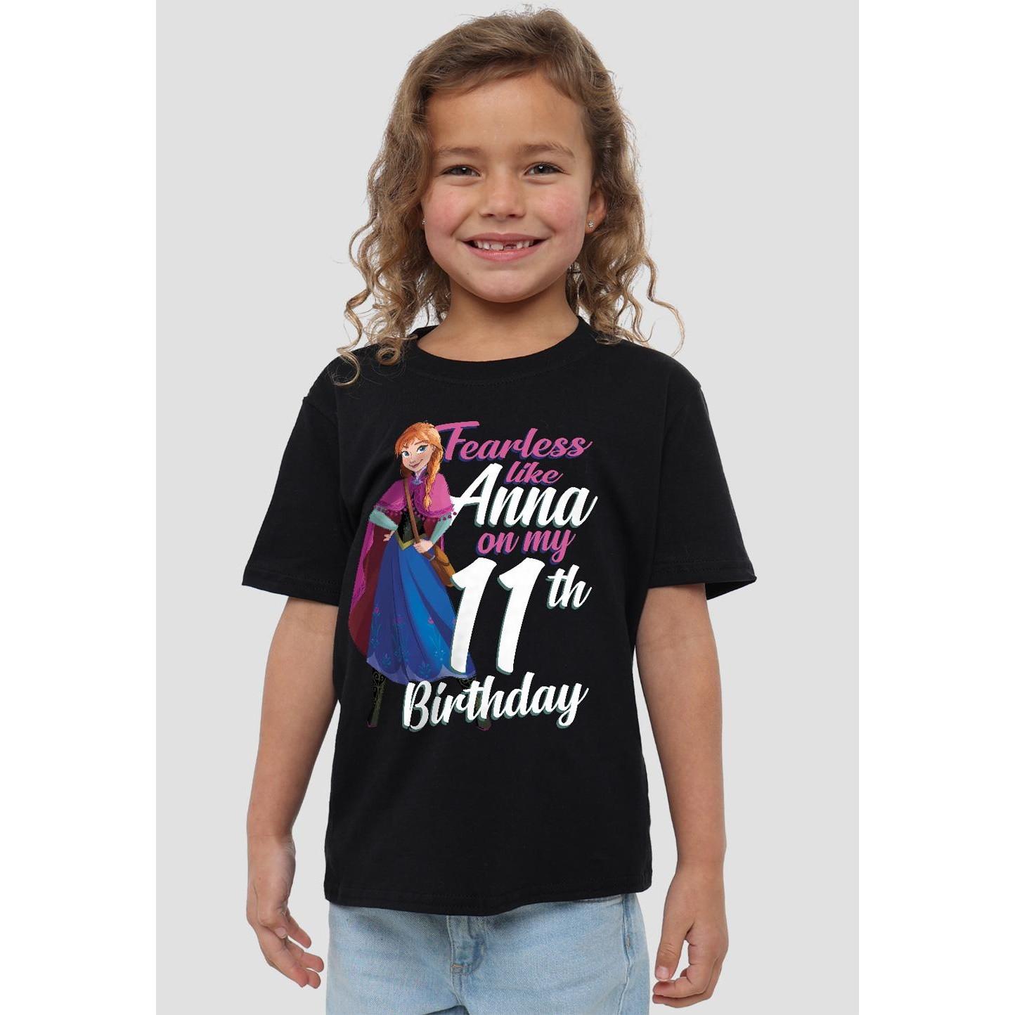 FROZEN  Fearless Like Anna TShirt  11. Geburtstag 