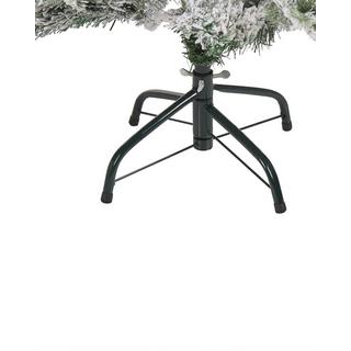 Beliani Albero natalizio innevato en Materiale sintetico Glamour TOMICHI  