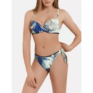 Lisca  Bikini-Hose Ã  mit Schnürung Ensenada Blau