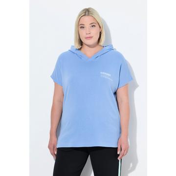 Sweat-shirt technique à capuche, sans manches, séchage rapide