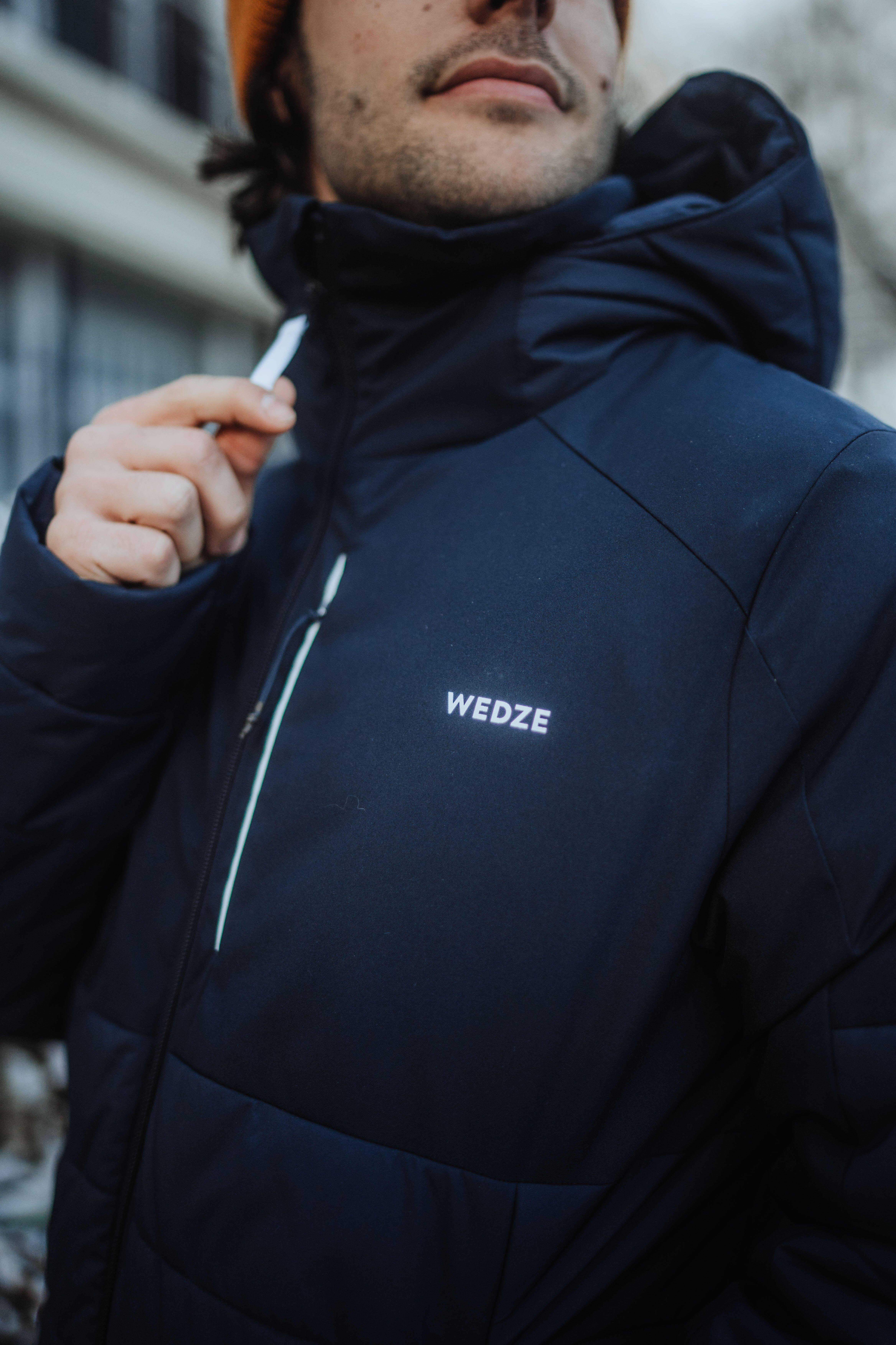 WEDZE  Veste de ski chaude mi-longue 100 