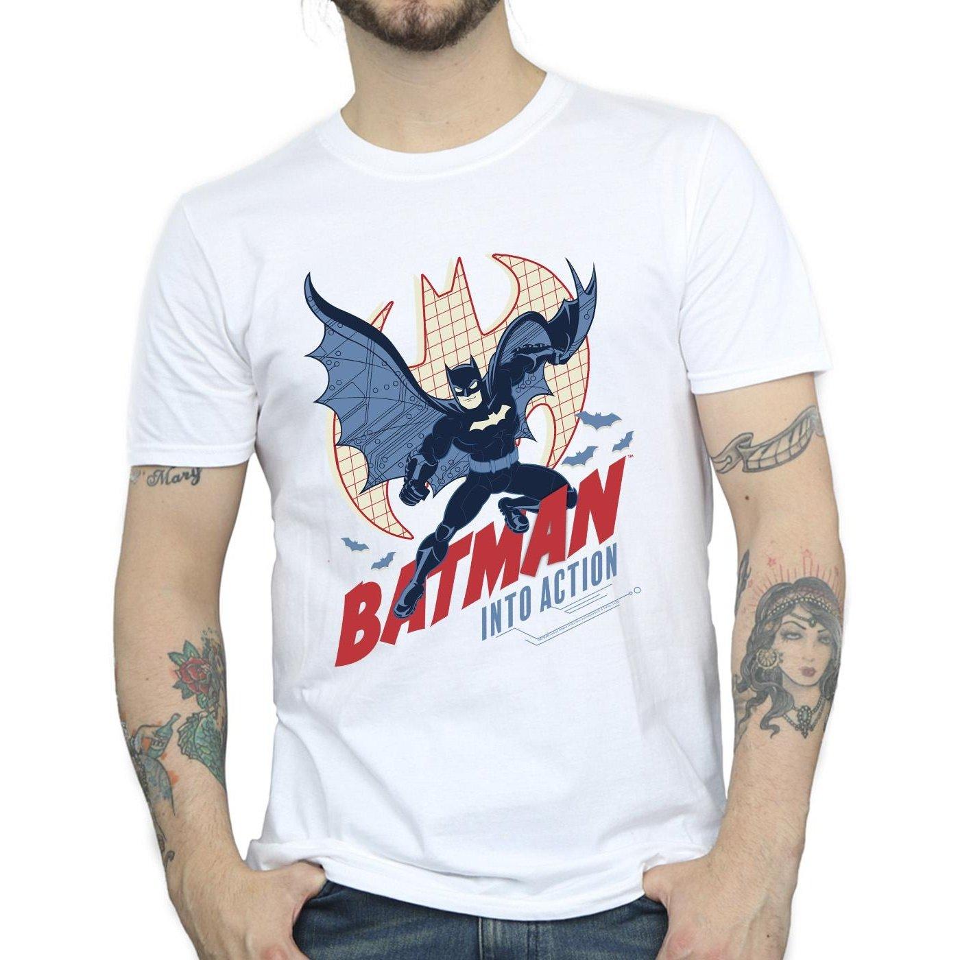 DC COMICS  Into Action TShirt 