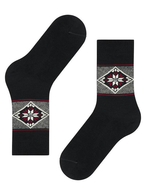Burlington Retro Ski Socken  