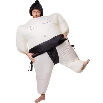 Costume autogonfiabile da lottatore di sumo