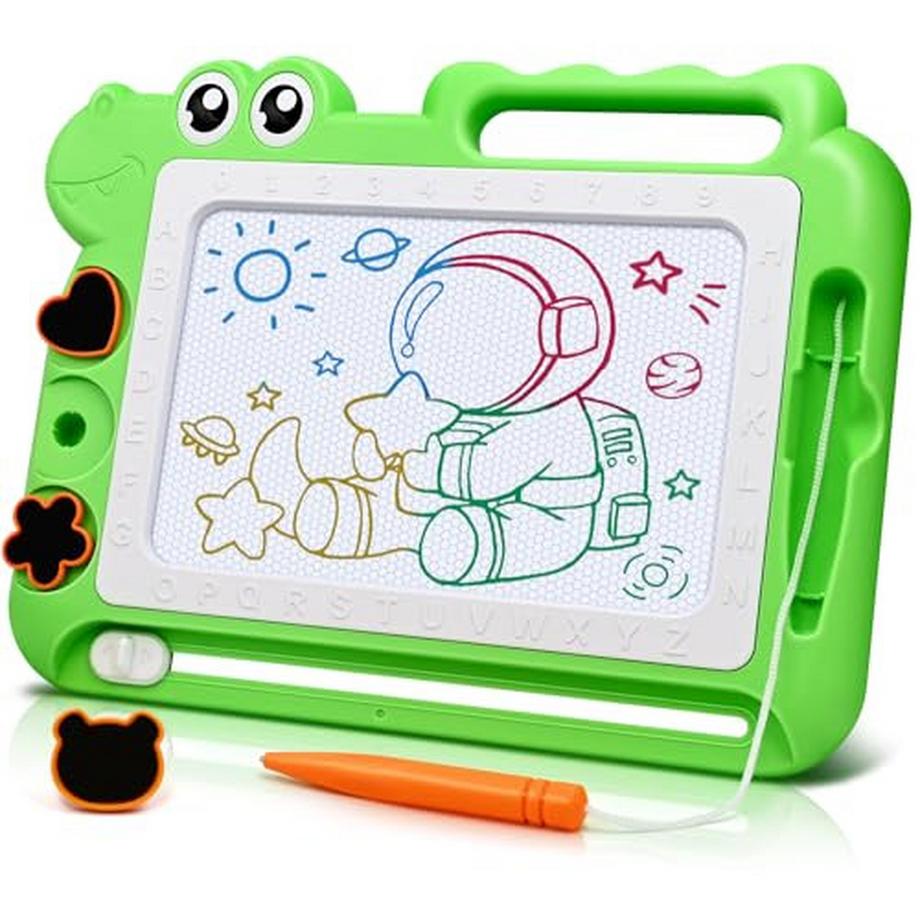 Activity-board  Tableau magnétique coloré, jouet éducatif pour les enfants de 2 à 7 ans, tableau magnétique, format de voyage 