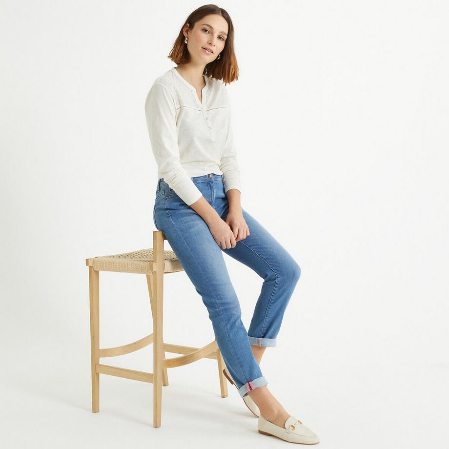 La Redoute Collections Regular Fit Stretch Denim Jeans  
