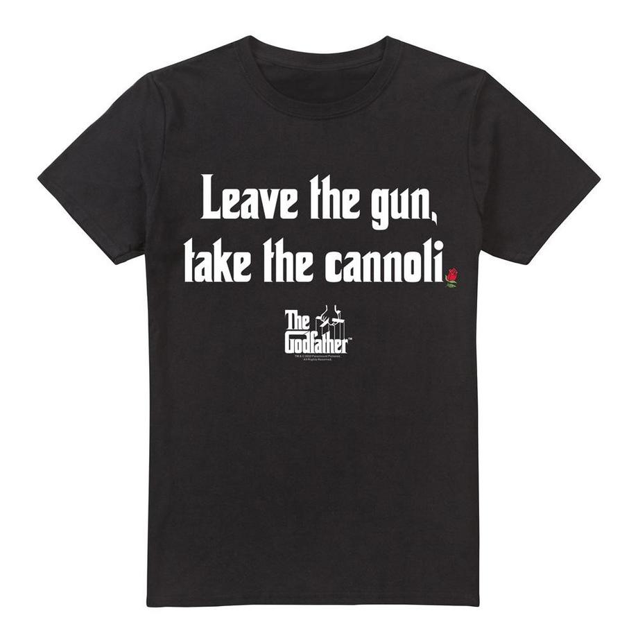 The Godfather Gun Cannoli T-Shirt  