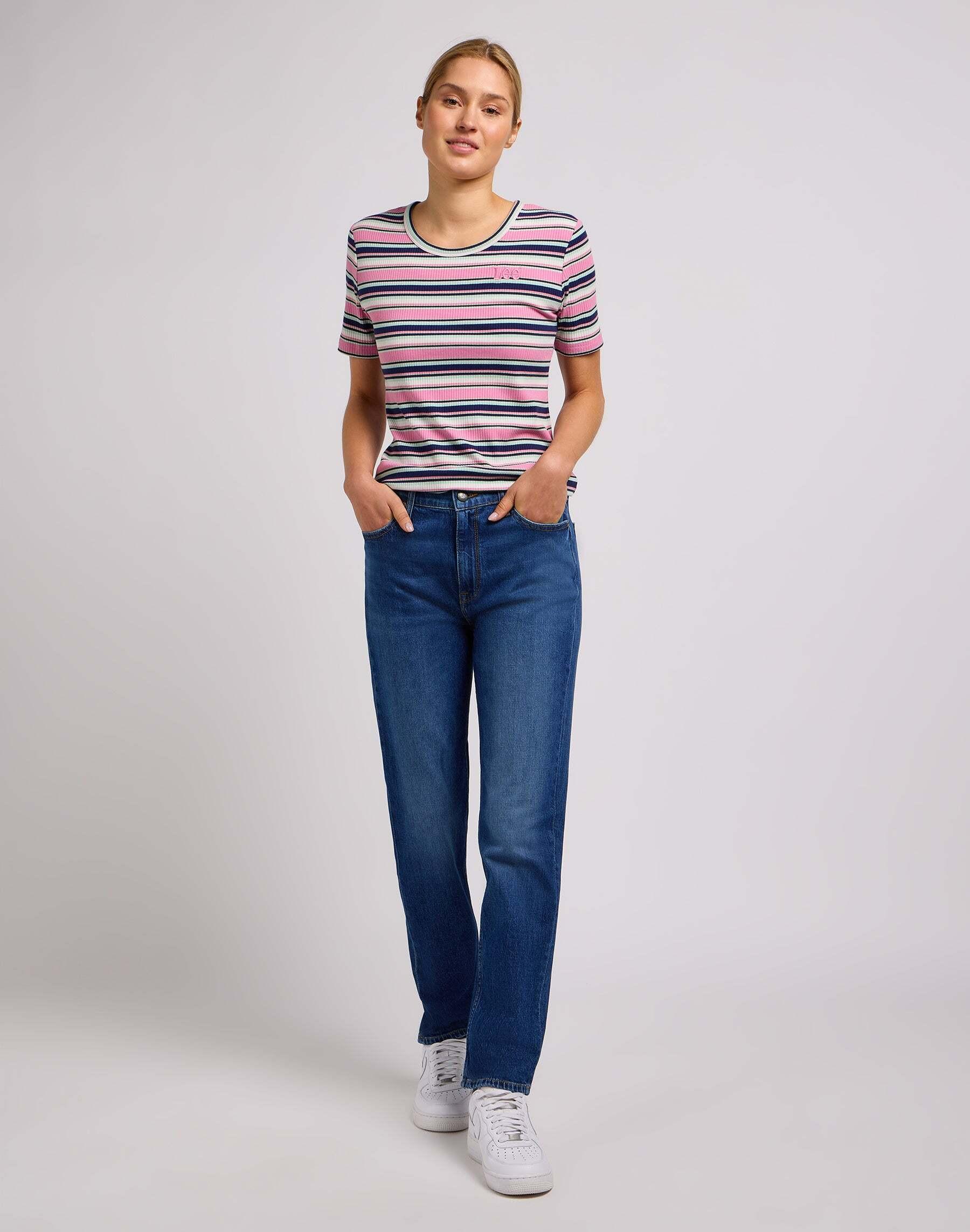 Lee Carol Jeans a gamba dritta  