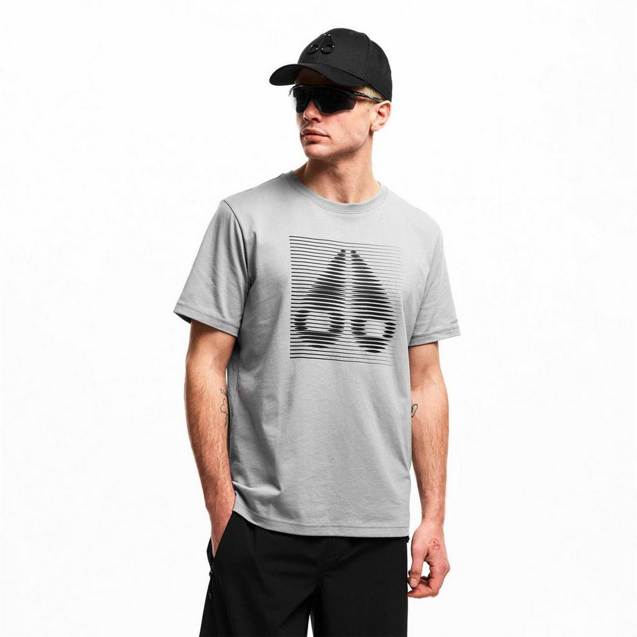 MOOSE KNUCKLES T-Shirt Imprimé Graphique  
