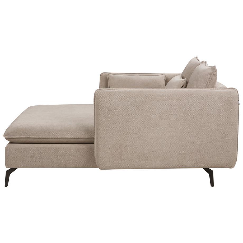 Beliani Chaiselongue aus Stoff  CHARMES  