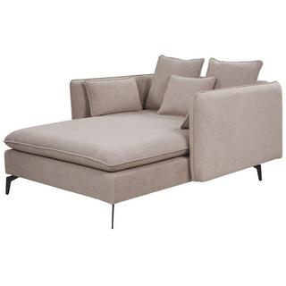 Beliani Chaiselongue aus Polyester Modern CHARMES  