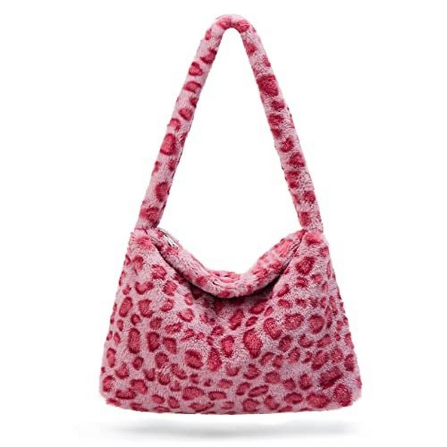 Only-bags.store Plüsch Kleine Umhängetasche Handtasche  