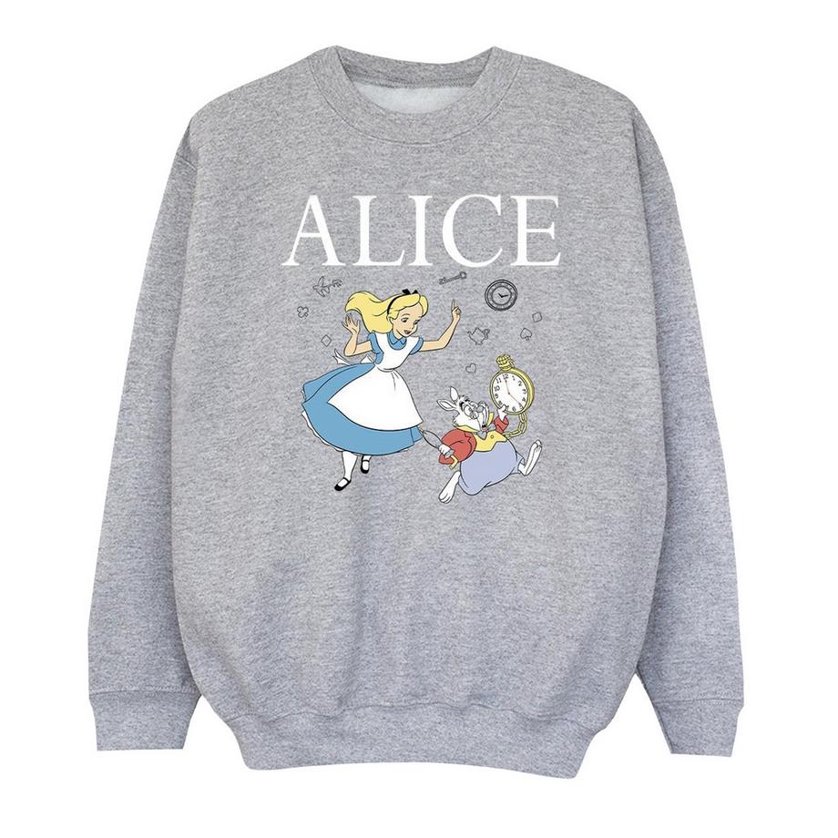 Sweat ALICE IN WONDERLAND FOLLOW THE RABBIT