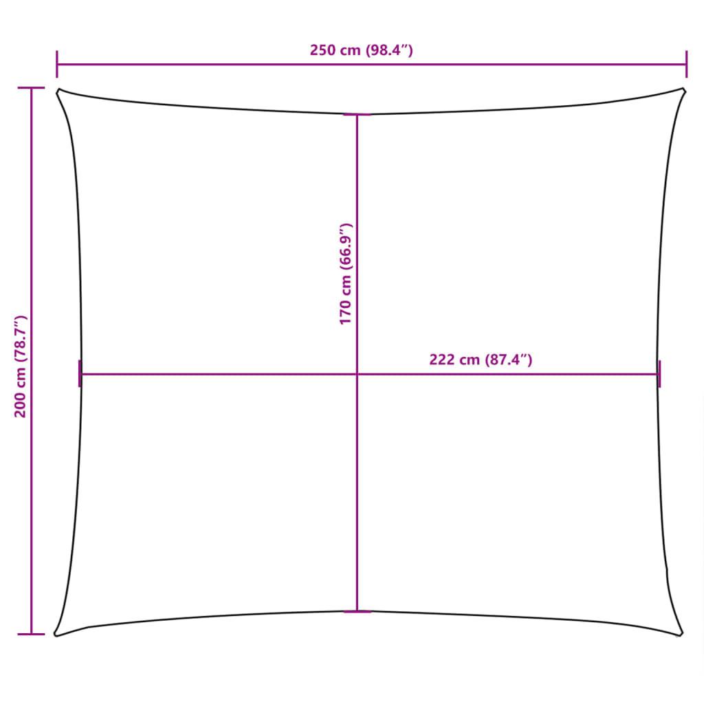 VidaXL Voile solaire  